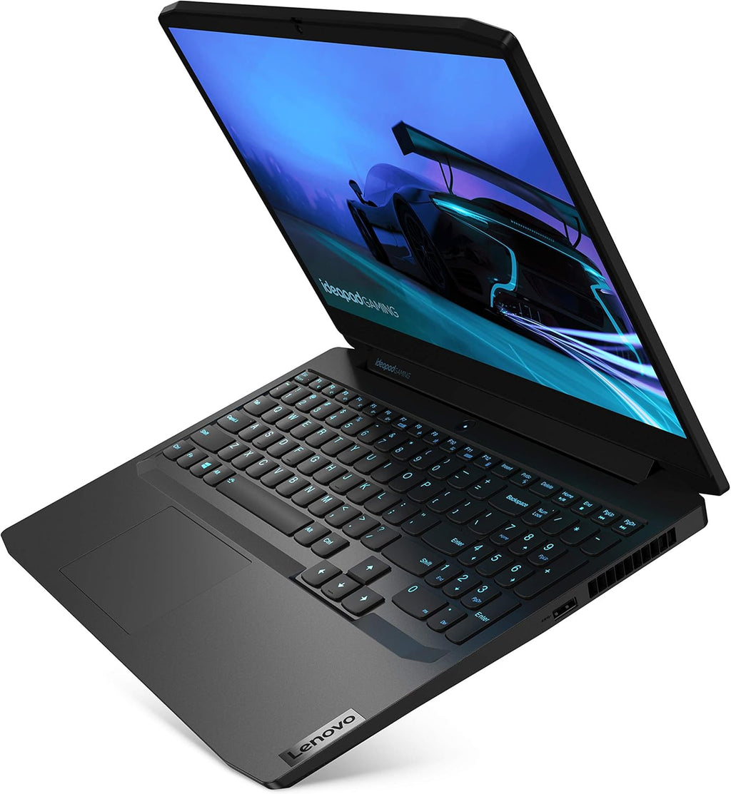Ideapad Gaming 3 15" Laptop, 15.6" FHD (1920 X 1080) Display, AMD Ryzen 5 4600H Processor, 8GB DDR4 RAM, 256GB SSD, NVIDIA Geforce GTX 1650 Graphics, Windows 10, 82EY00FDUS, Onyx Black