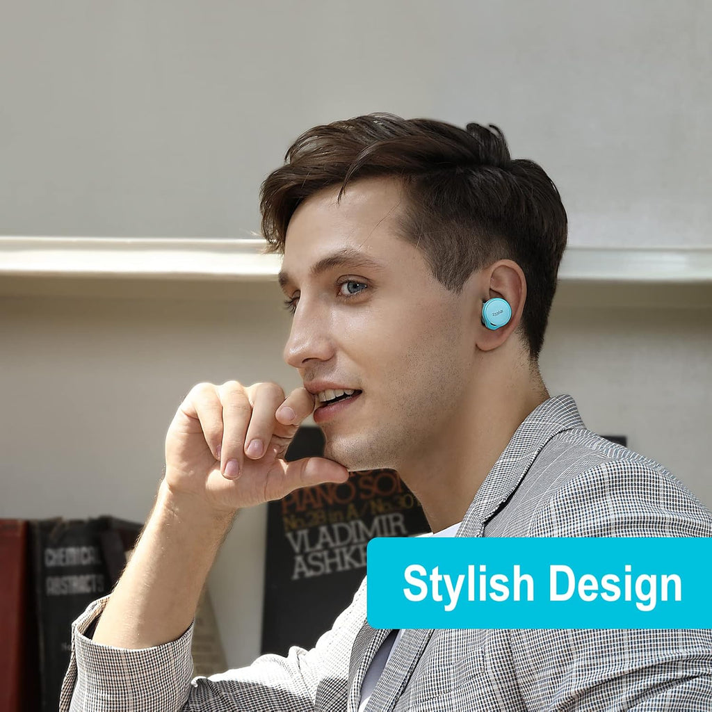 Zen Hybrid Active Noise-Canceling Headphones ANC True Wireless Bluetooth Earbuds, QCC5124 Chipset TWS Earbuds, Stable, Reliable IPX4 Waterproof Bluetooth 5.0 Earphones