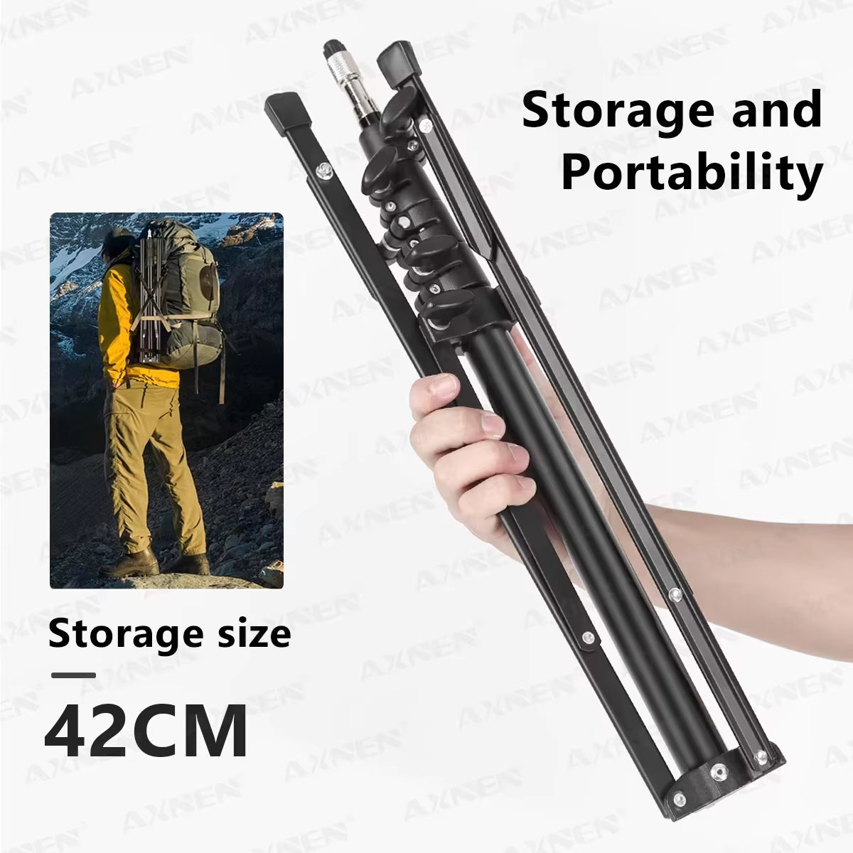 10Inch LED Ring Light Kit with 61Inch Telescopic Tripod Adjustable Studio Lighting for Selfie Photography Video Streaming Holder