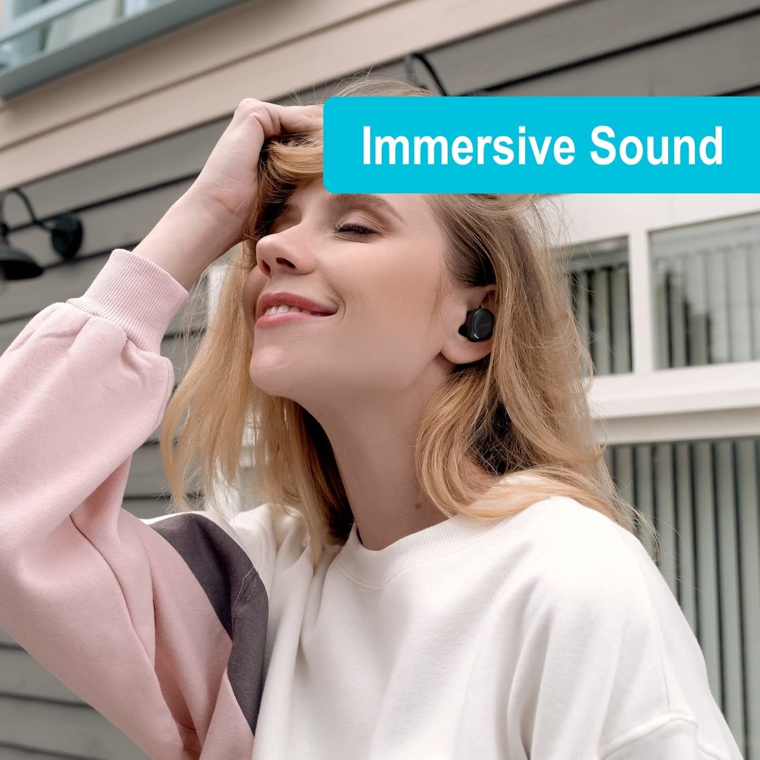 Zen Hybrid Active Noise-Canceling Headphones ANC True Wireless Bluetooth Earbuds, QCC5124 Chipset TWS Earbuds, Stable, Reliable IPX4 Waterproof Bluetooth 5.0 Earphones