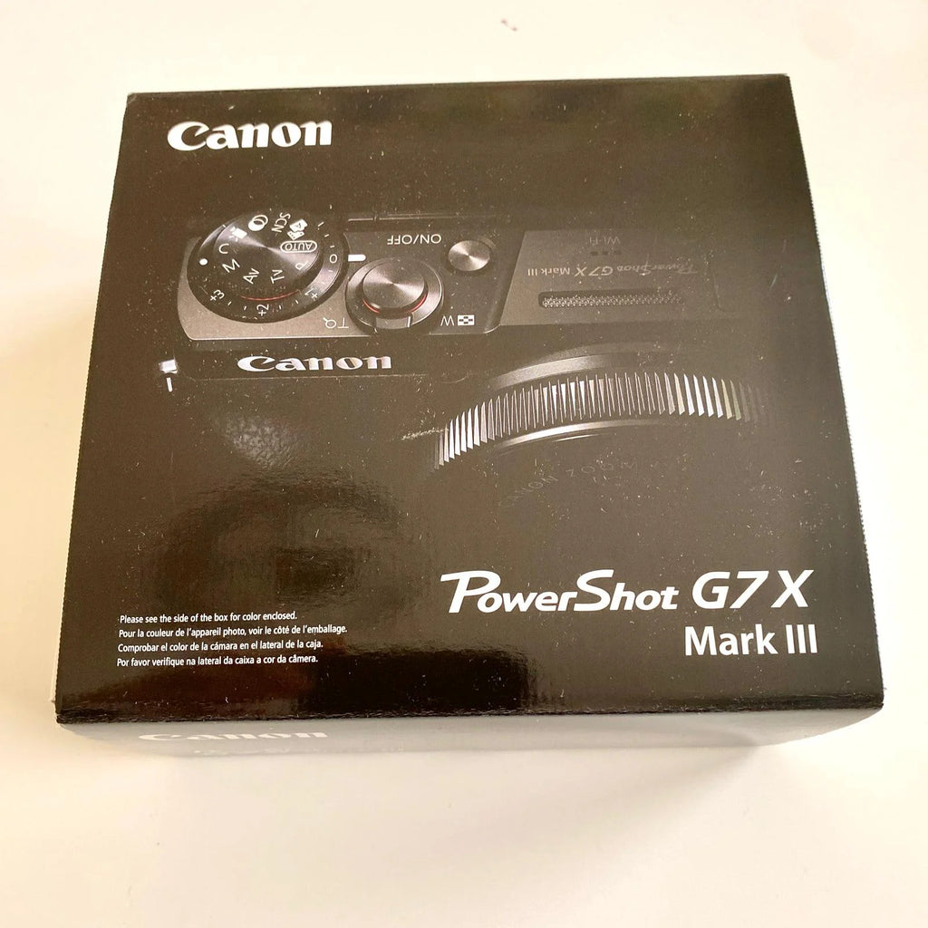 Powershot G7 X Mark III Digital Camera - New - Black