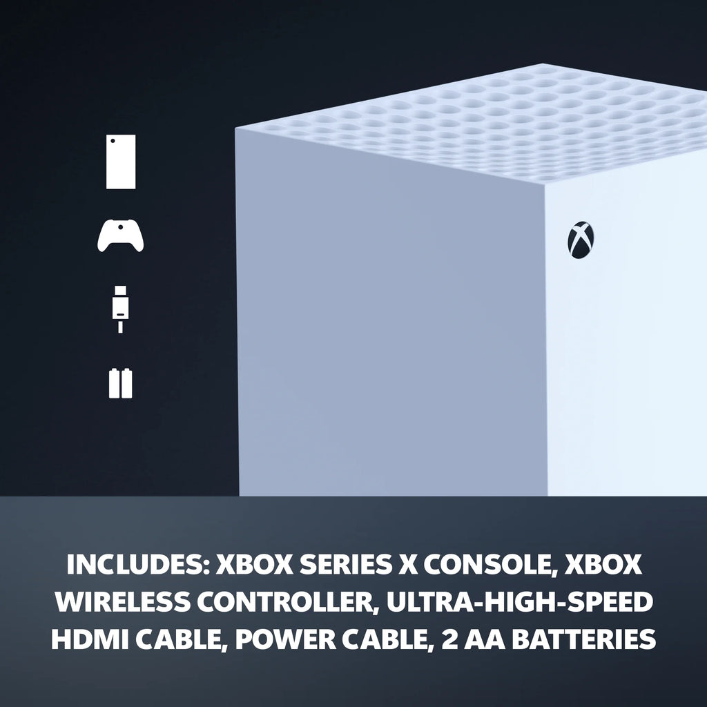 Series X - All Digital Gaming Console - 1TB SSD - Includes  Wireless Controller - 4K Gaming - 120FPS - Robot White