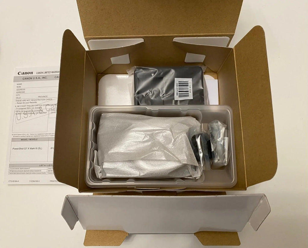 Powershot G7 X Mark III Digital Camera - New - Black