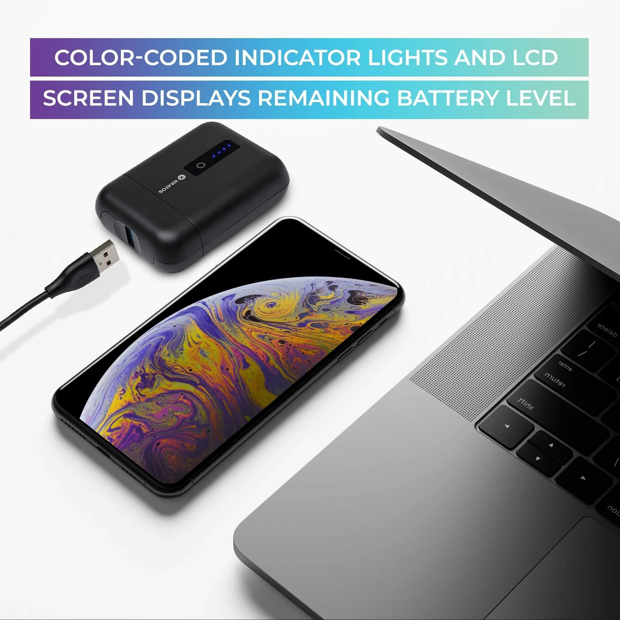 Super Mini 10,000Mah 30W PD3.0 Portable Power Bank