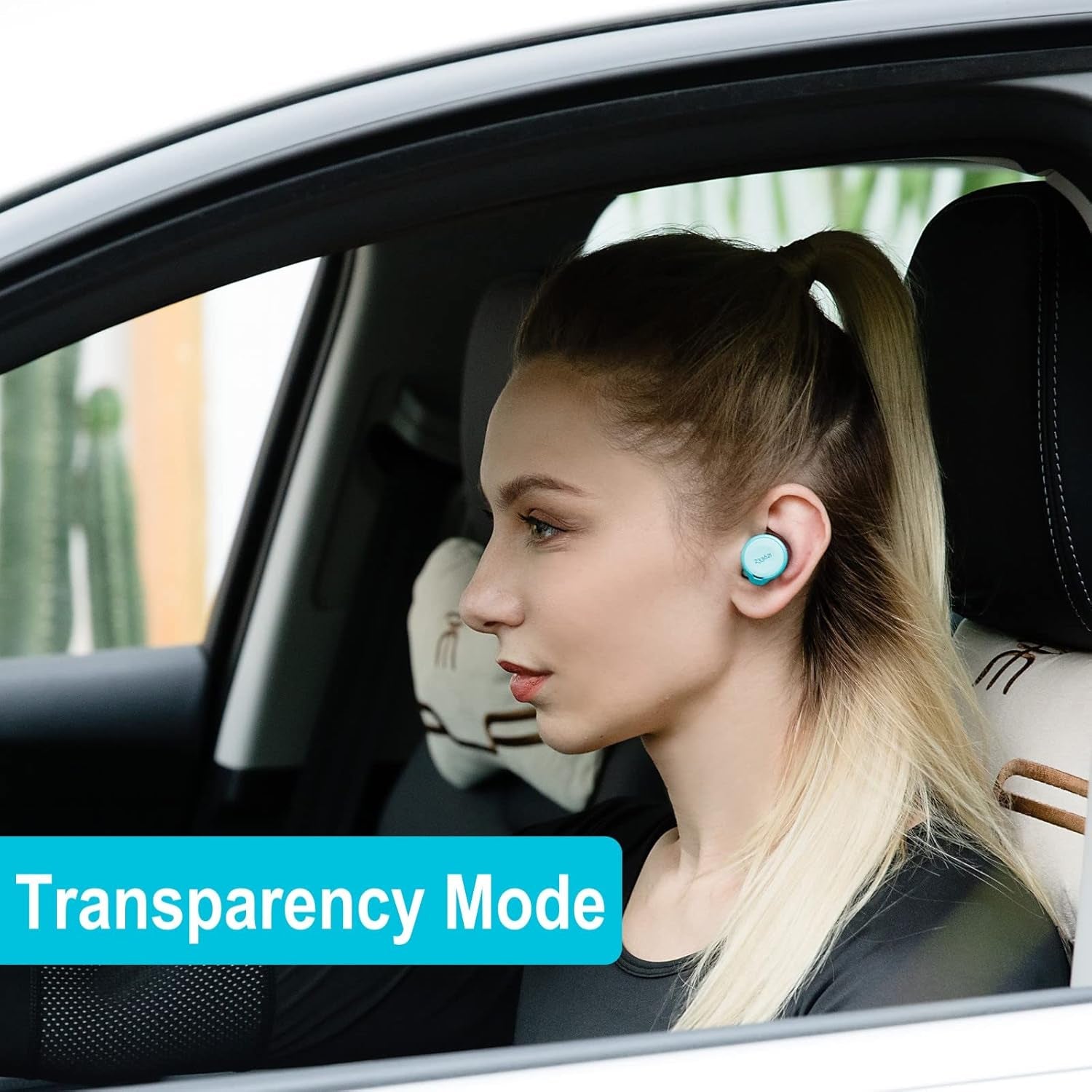 Zen Hybrid Active Noise-Canceling Headphones ANC True Wireless Bluetooth Earbuds, QCC5124 Chipset TWS Earbuds, Stable, Reliable IPX4 Waterproof Bluetooth 5.0 Earphones