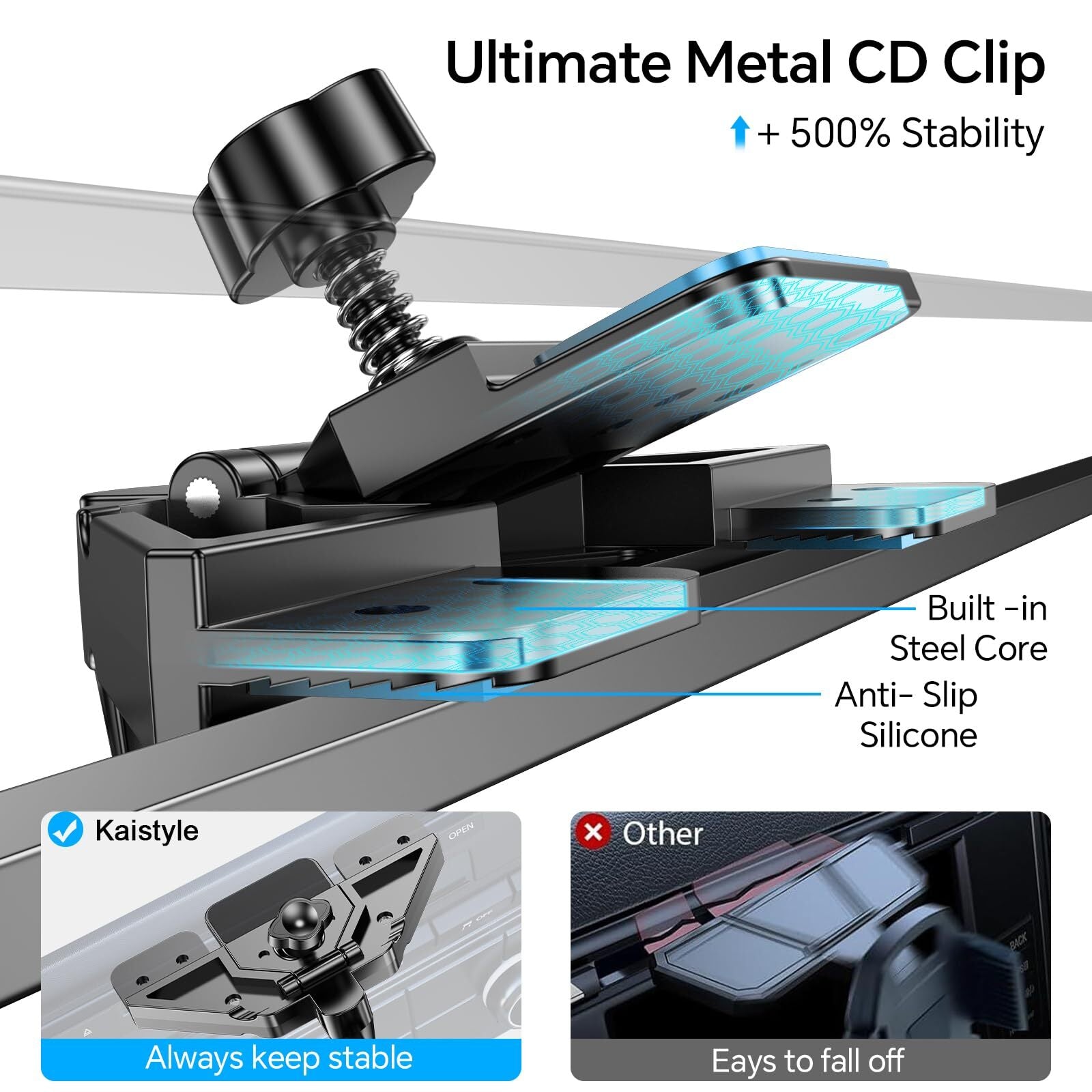 For Magsafe Car Mount CD Slot【Strong Magnet】Magneti