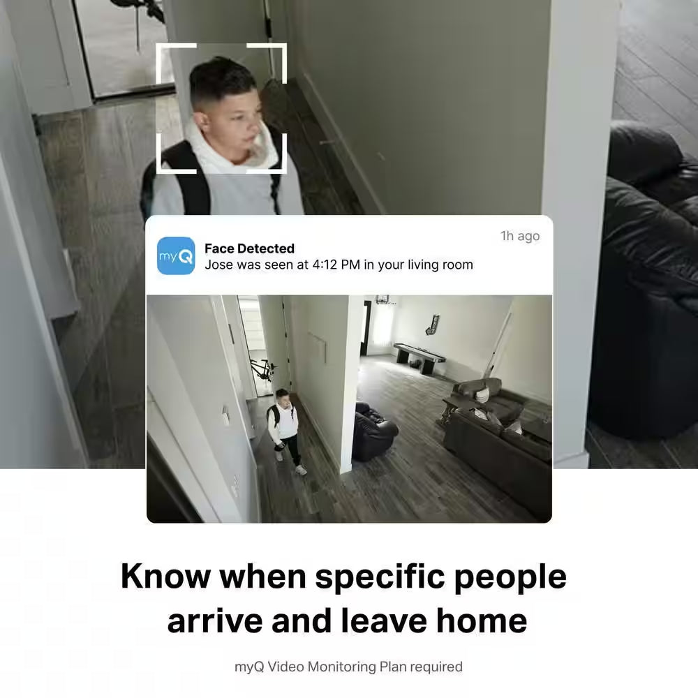 Myq Smart Indoor Home Security Camera