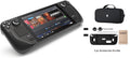 Steam Deck 2TB Upgraded Handheld Gaming Console with Carring Case, 16GB RAM, 1280 X 800 LCD Display, Silicone Soft Cover Protector & Joystic Cap & Tempered Glass Film Bundle