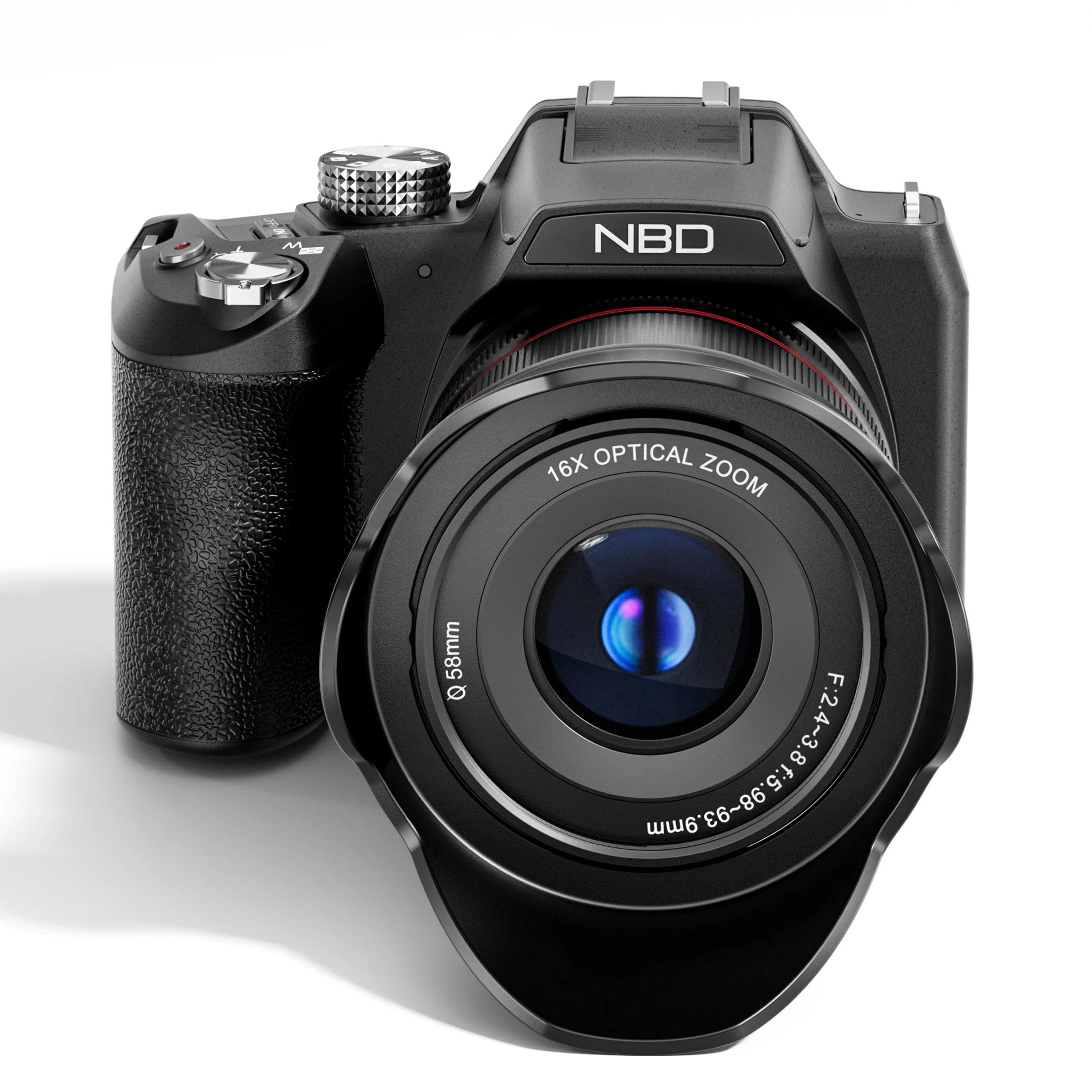 Digital Camera 5K 64MP 16X Optical Zoom Camera for Photography with 32GB TF Card