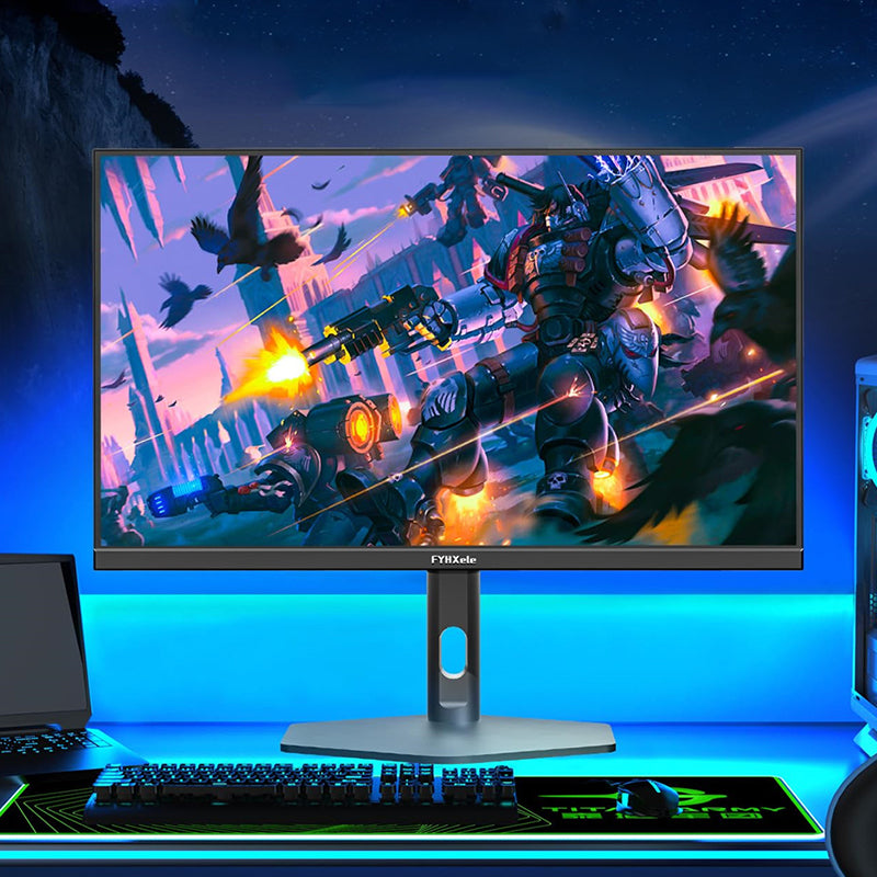 FY27QHR 27 Inch 2K 300Hz Gaming Monitor Matte 0.8Ms IPS RGB 16:9 VESA 100*100Mm Adjustable Speaker Integrated Freesync Premium DP1.4 HDMI2.0 Computer Monitors