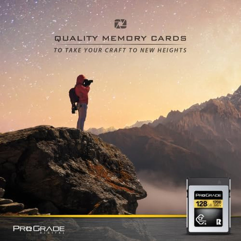 128GB Cfexpress Type B Memory Card (Gold)