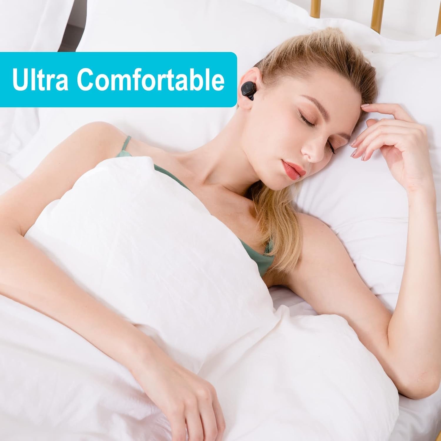 Zen Hybrid Active Noise-Canceling Headphones ANC True Wireless Bluetooth Earbuds, QCC5124 Chipset TWS Earbuds, Stable, Reliable IPX4 Waterproof Bluetooth 5.0 Earphones (Glossy Black)