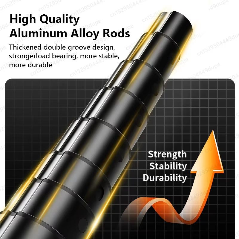 Selfie Stick with Wireless Bluetooth Remote, Portable 72 Inch Aluminum Alloy Selfie Stick Phone Tripod for Ios Android Cellphone