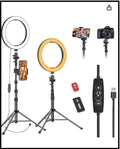 Aro De Luz Con Tripode Para Telefono Foto Estudio Grabacion De Videos Maquillaje