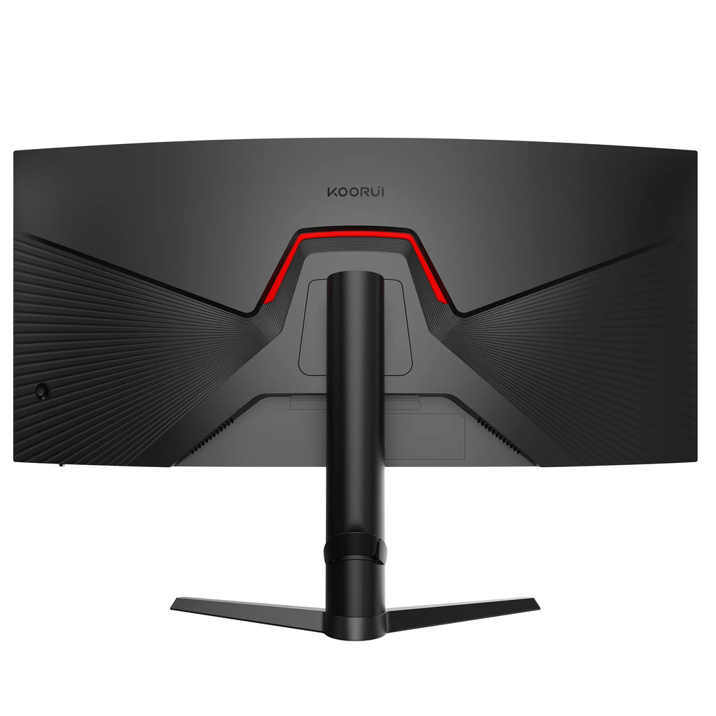 34'' WQHD Curved Gaming Monitor, 180Hz/165Hz Ultrawide Monitor, 3440×1440P 1Ms(Mprt) HDR400, Black