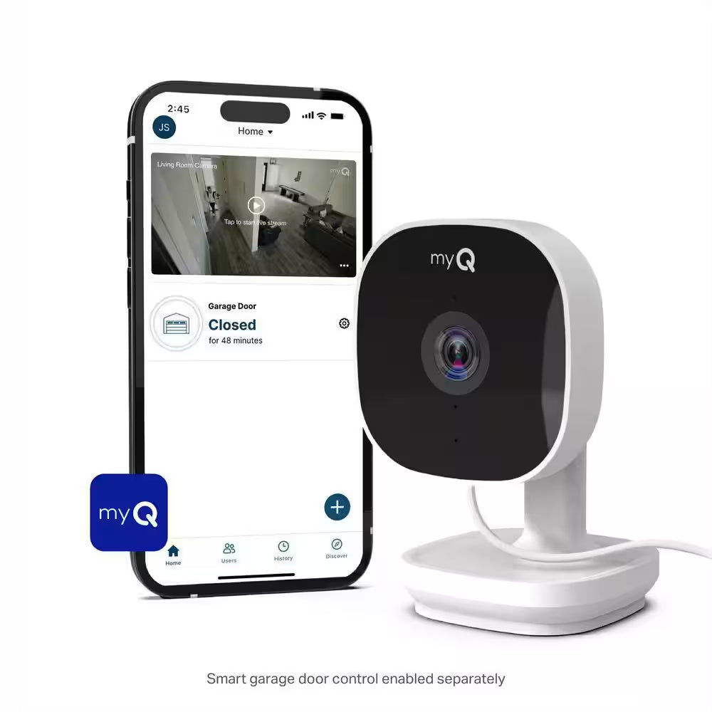 Myq Smart Indoor Home Security Camera