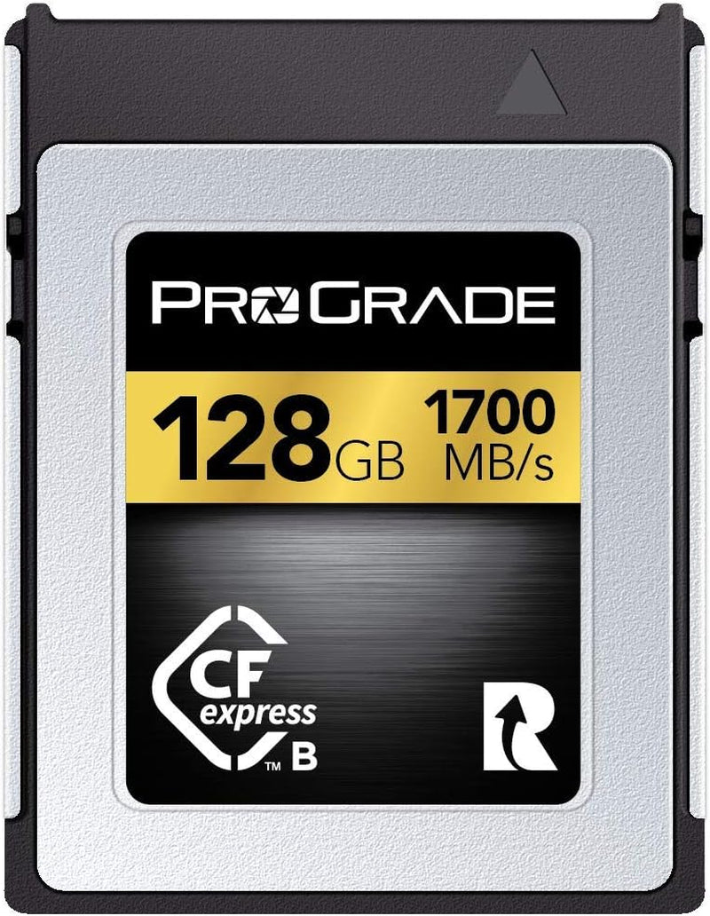 128GB Cfexpress Type B Memory Card (Gold)